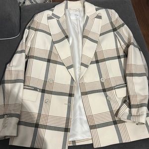 Wilfred Plaid Suit Jacket